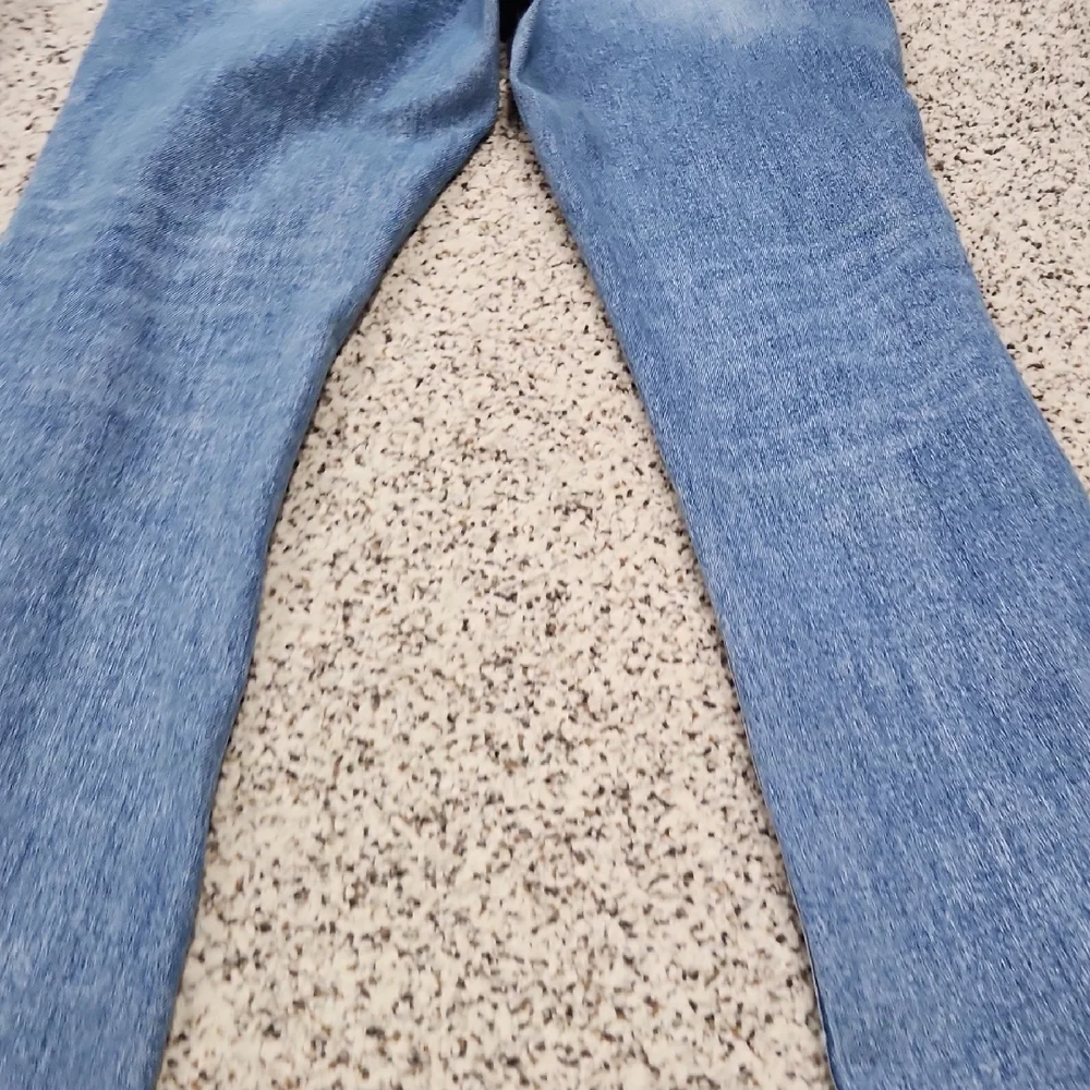 Flying Monkey Light Blue Flare Jeans - Picture 11 of 14